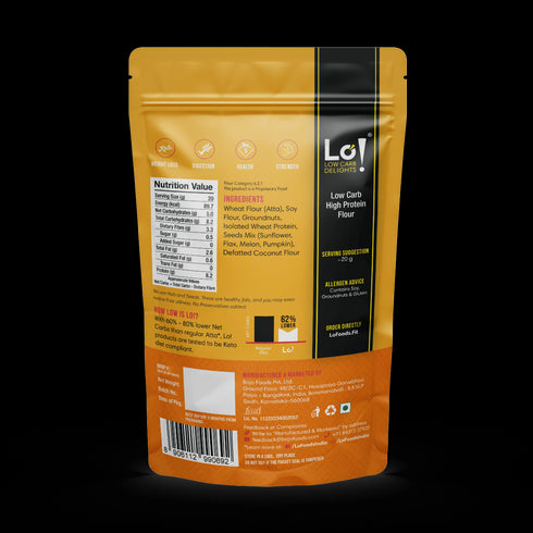 Lo! Foods Low Carb High Protein Atta