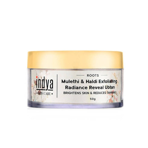 Indya Mulethi Haldi Exfoliating Radiance Reveal Ubtan