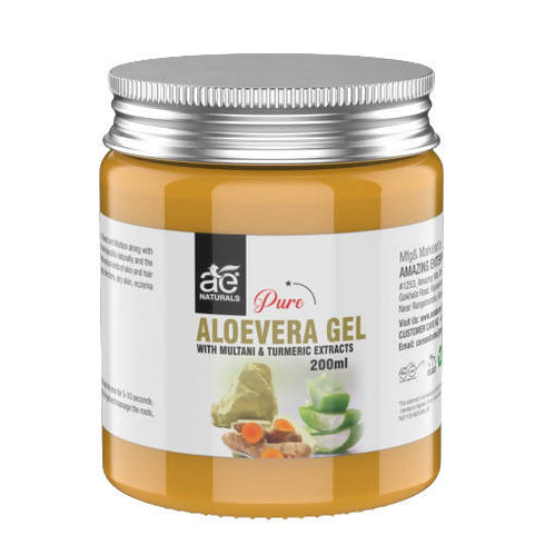 Ae Naturals Pure Aloevera Gel With Multani Mitti And Turmeric Extract 200 ml