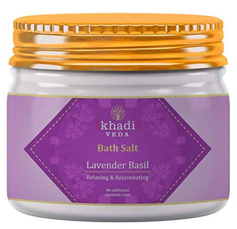 Khadi Veda Lavender Basil Bath Salt