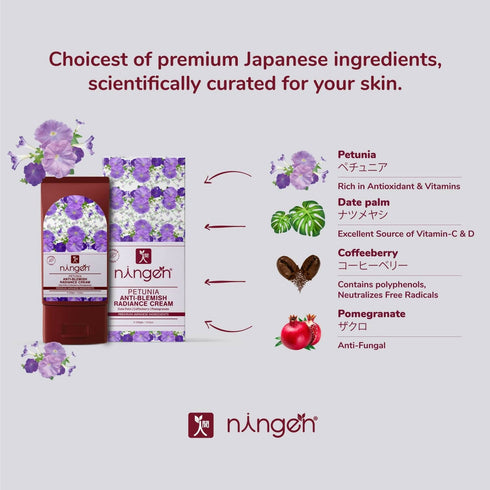 Ningen Petunia AntiBlemish Radiance Cream