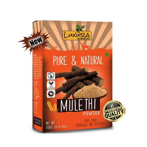 Luxura Sciences Natural Mulethi Powder For Skin Whitening