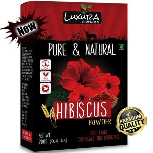 Luxura Sciences Hibiscus Powder For Hair Improvement