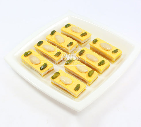 Olive Mithai Shop Mango Badam Burfi