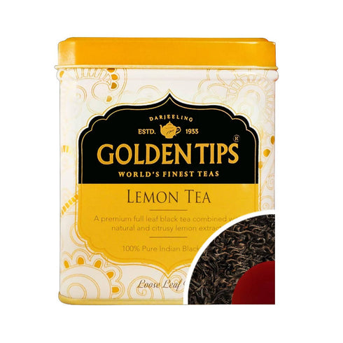 Golden Tips Loose Leaf Black Tea Tin Can