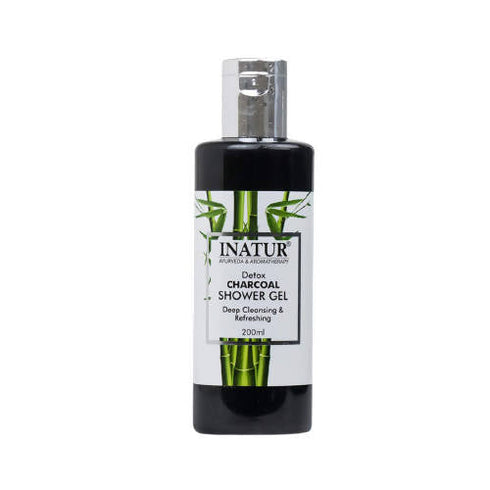 Inatur Detox Charcoal Shower Gel 200 ml
