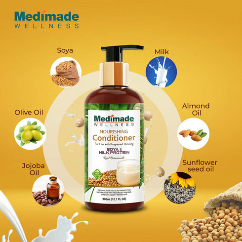 Medimade Wellness Nourishing Conditioner With Soya & Milk Protein