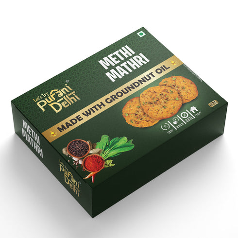 Let's Try Methi Mathri