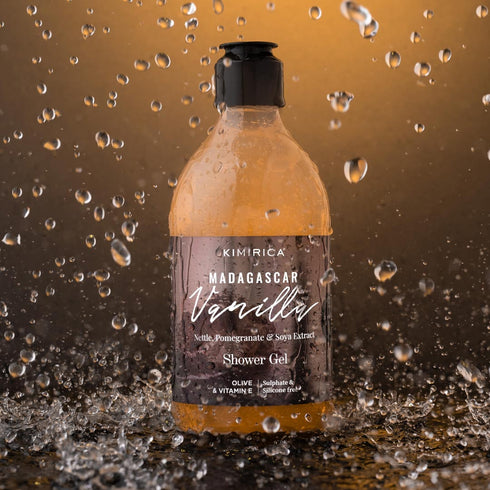 Kimirica Madagascar Vanilla Sulphate Free Shower Gel 300ml