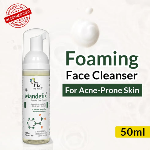 Fixderma Skincare Mandefix Foaming Face Cleanser