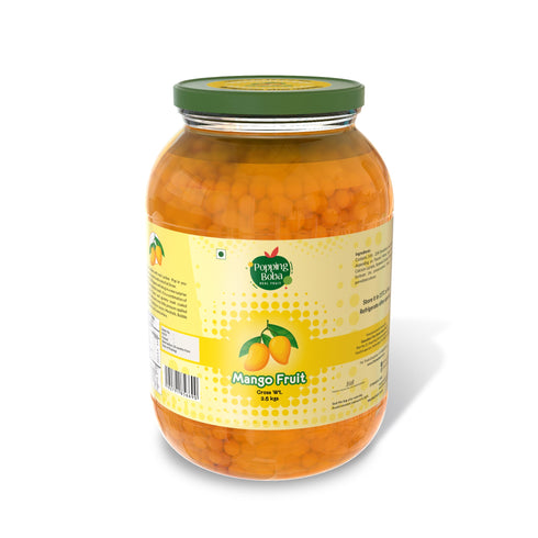 The Tea Planet Popping Boba - Mango