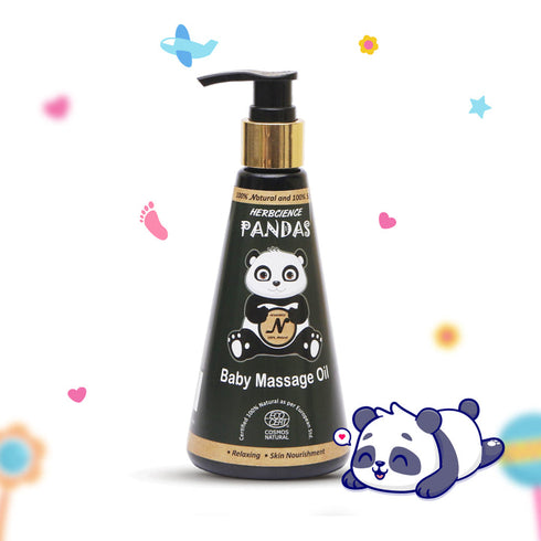 Herb Cience Pandas Baby Massage Oil