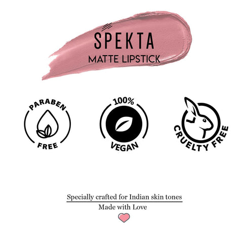 Spekta True Matte Lipstick 102 Saucy Red