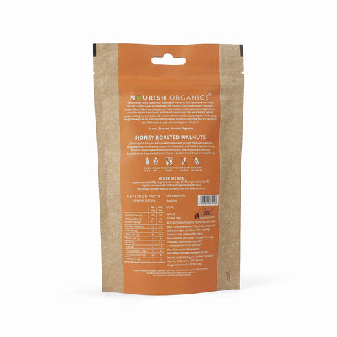 Nourish Organics Honey Roasted Walnuts