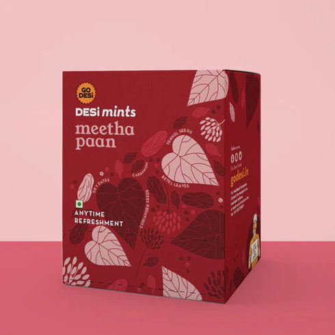 Go Desi Meetha Paan Pouch 12 pcs