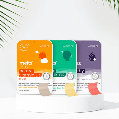 Wellbeing Nutrition melts Anti Hair Fall Kit