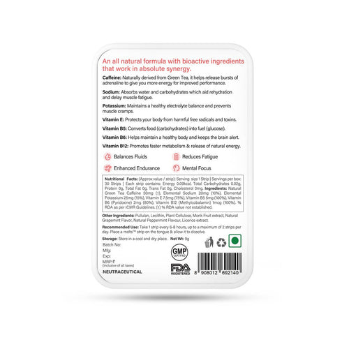 Wellbeing Nutrition Instant Energy