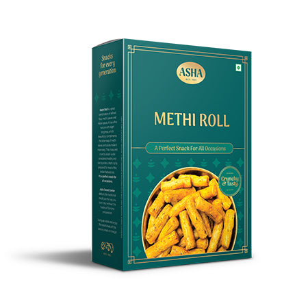 Asha Sweet Center Methi Roll