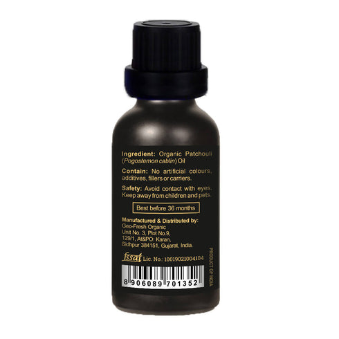 GeoFresh Organic Patchouli Essential Oil
