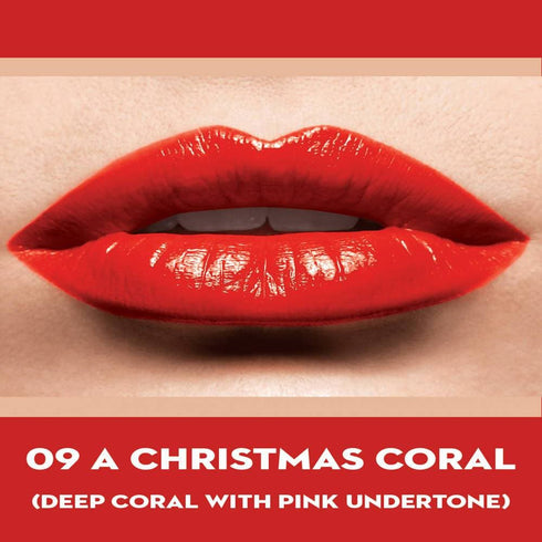 Sugar Never Say Dry Creme Lipstick Christmas Coral | Deep Coral