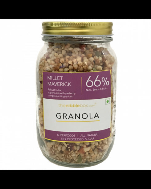 The Nibble Box Millet Maverick Granola