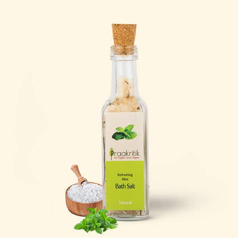 Praakritik Refreshing Mint Bath Salt
