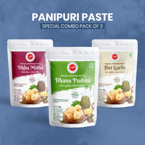Stuti Khakhra Panipuri Paste Combo