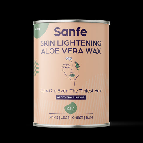 Sanfe Lightening Aloe Vera Wax 600Gm