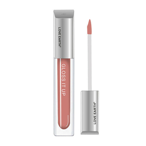 Love Earth Lip Gloss Angel Kisses |Peach