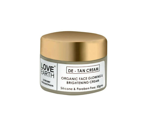 Love Earth DeTan Moisturizing Cream with Aloe VeraSandalwood for Pigmentation