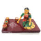 Colorful Sankranti Muggu Rangoli Lady Kondapalli Toys