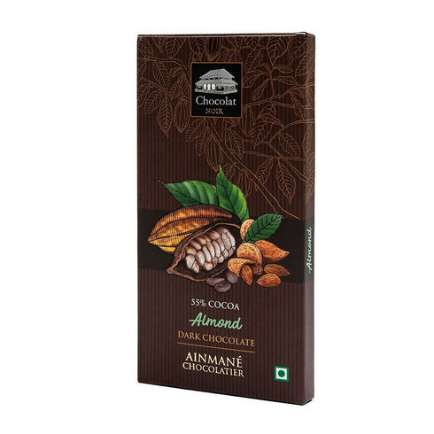 Ainmane Almond Dark Chocolate 55% Cocoa