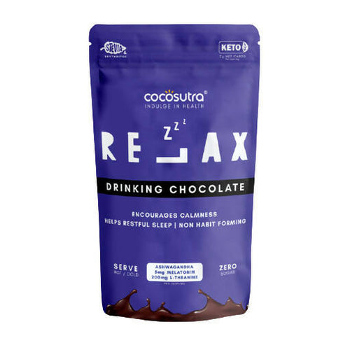 Cocosutra Lite Relax Sugar Free Drinking Chocolate Mix
