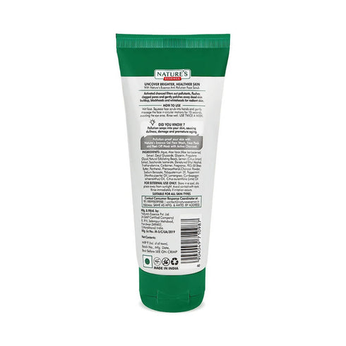 Nature's Essence Anti Pollution Charcoal Face Scrub
