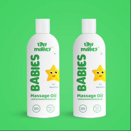 Tiny Mighty Babies Natural Nurture Pack Massage Oil 200ml