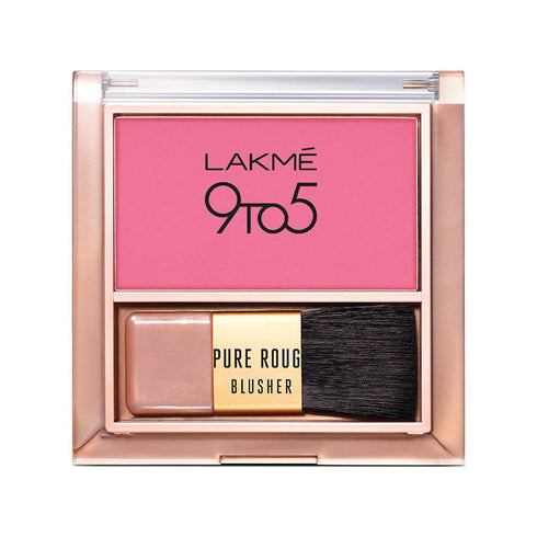 Lakme 9To5 Pure Rouge Blusher | Pretty Pink