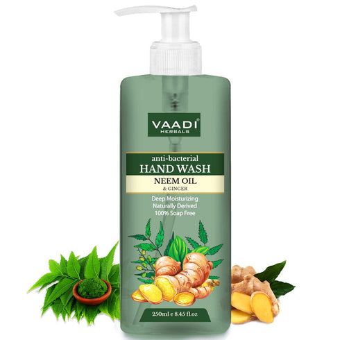 Vaadi Herbals Anti Bacterial Neem Oil and Ginger Hand Wash