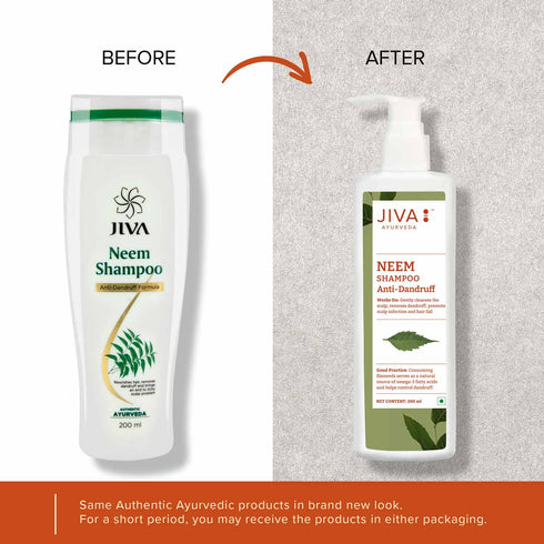 Jiva Ayurveda Neem Shampoo Anti-Dandruff