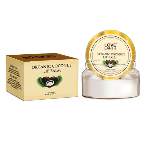 Love Earth Organic Coconut Lip Balm