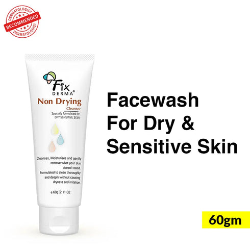 Fixderma Skincare Non-Drying Cleanser | Face Wash For Dry Skin