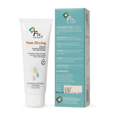 Fixderma Skincare Non-Drying Cleanser | Face Wash For Dry Skin