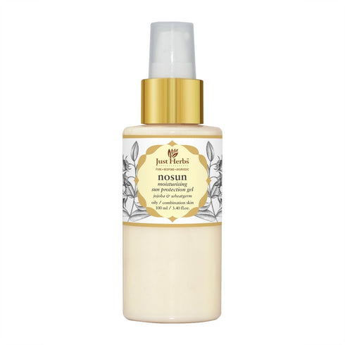 Just Herbs Nosun Jojoba-Wheatgerm Moisturising Sun Protection Gel - QUIZ 50ml