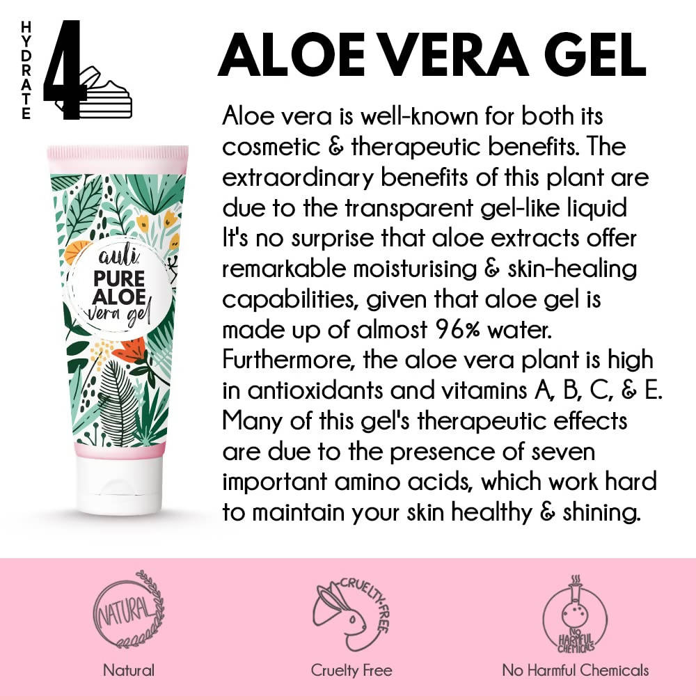 Auli Pure Aloe Vera Gel – PUSHMYCART