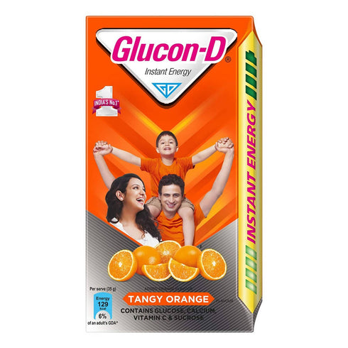 GluconD Instant Energy Health Drink Tangy Orange