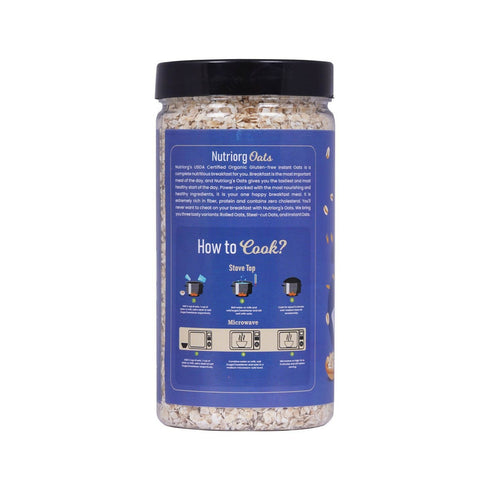 Nutriorg Certified Organic Instant Oats