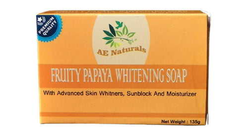 Ae Naturals Fruity Papaya Skin Whitening Soap 135 g