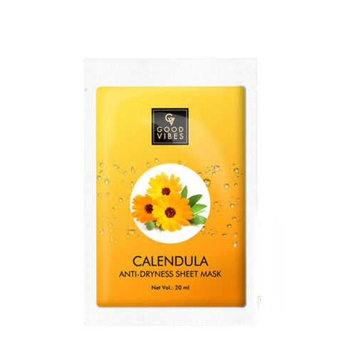 Good Vibes Anti-Dryness Sheet Mask - Calendula