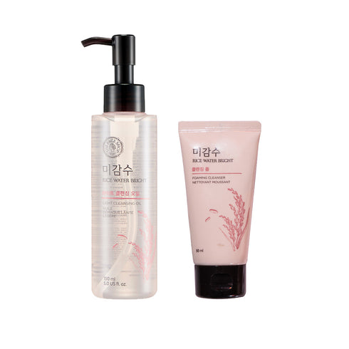 The Face Shop Og Rice Double Cleansing #Holyclean Combo
