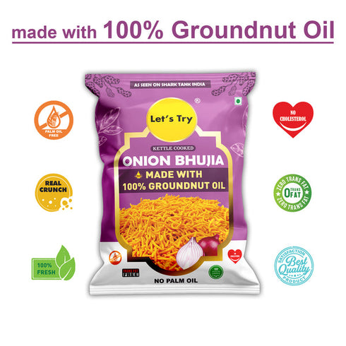 Let's Try Onion Bhujia