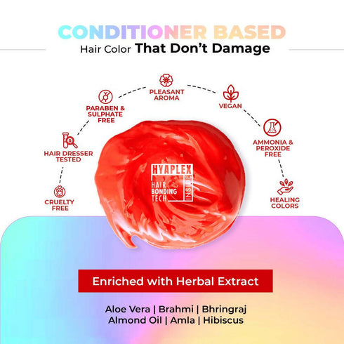 Anveya Semi Permanent Hair Color | Valencian Orange